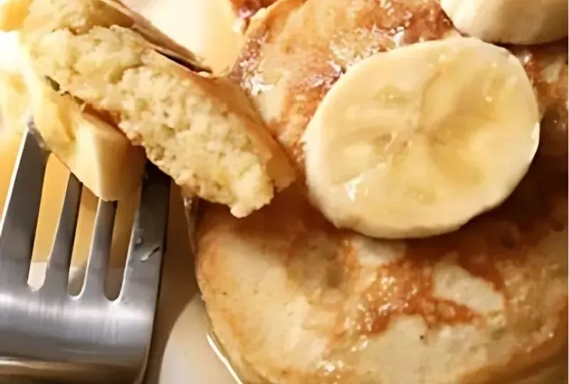 Panqueca de Banana com 2 Ingredientes