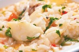 Risoto de Bacalhau