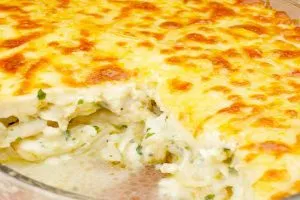 Escondidinho de bacalhau