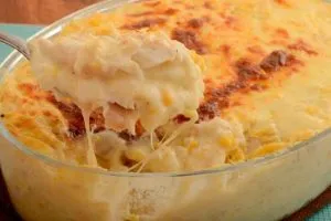 Merluza gratinada
