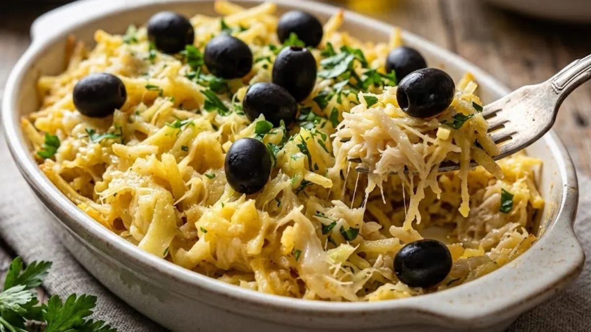 Receita de Bacalhau à Brás em minutos: Almoço de chef sem sujar a cozinha.