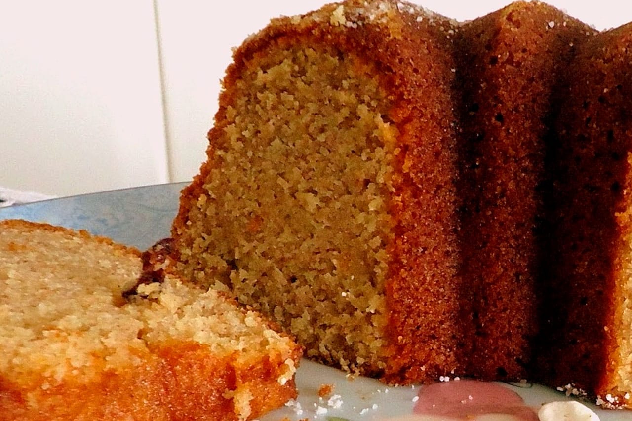 Bolo de Banana com Farinha de Rosca