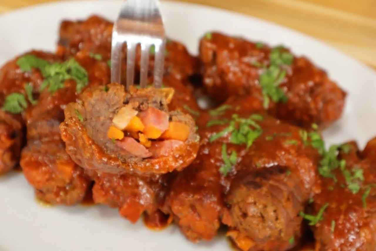 Como Fazer Bife a Rolê