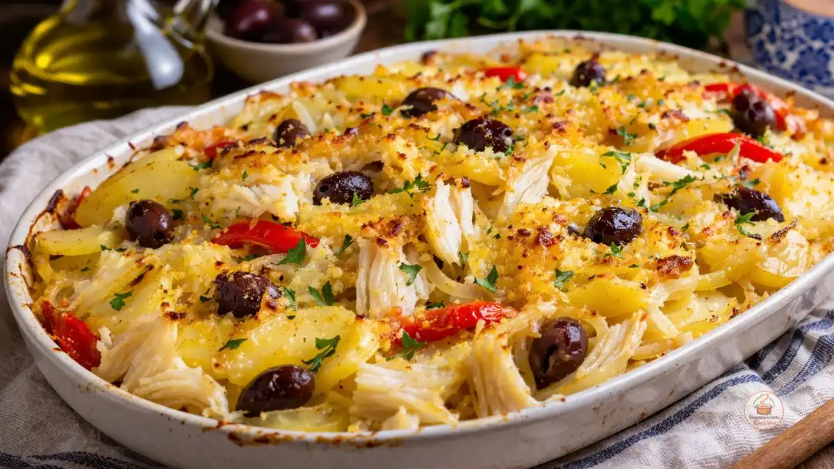 Bacalhau de Forno Suculento que Impressiona