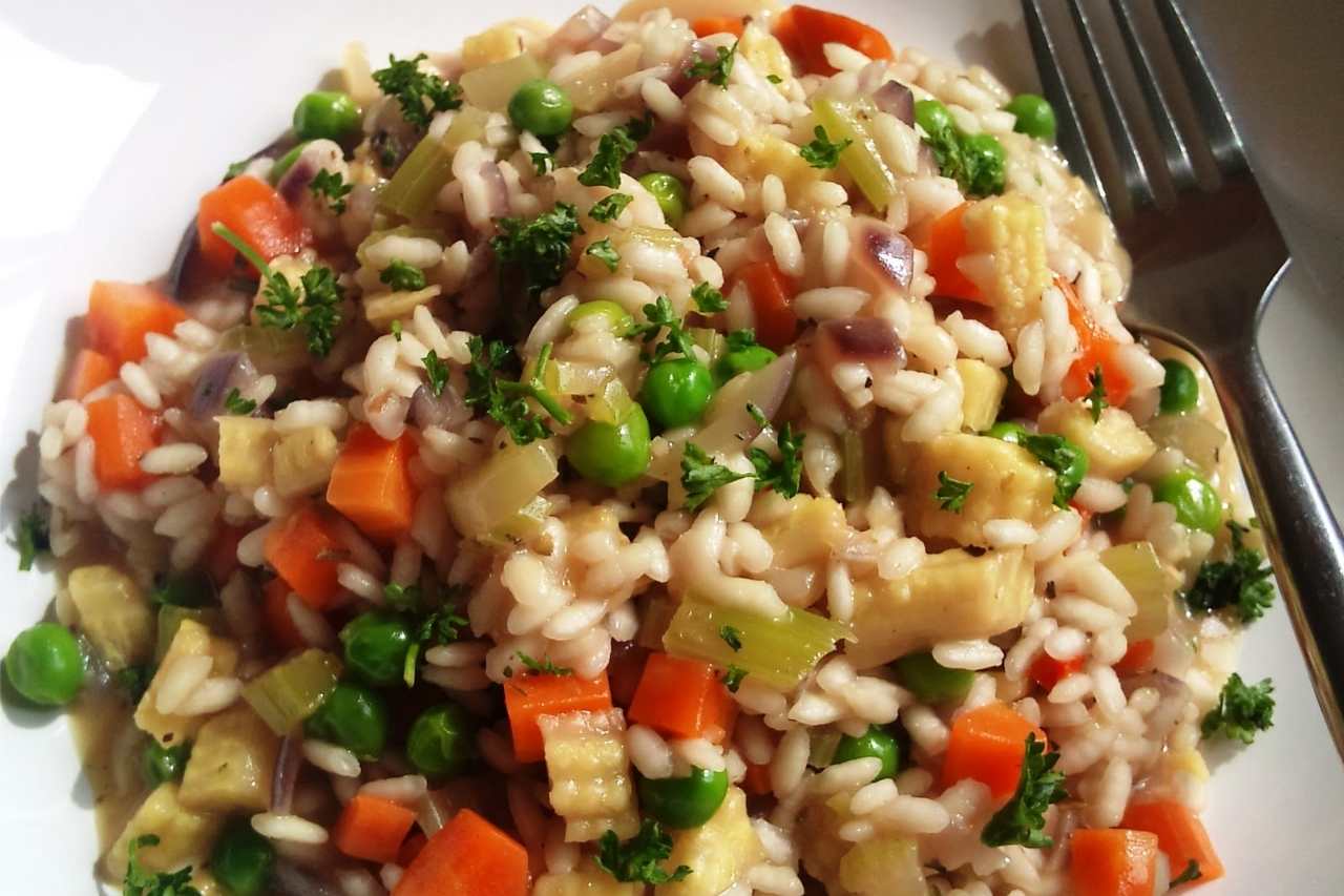 Delicioso Risoto de Legumes - Receita para Quaresma