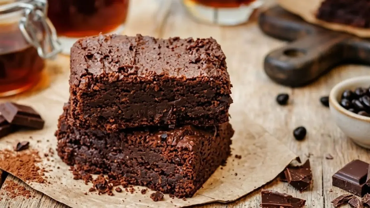 Descubra o Irresistível Brownie de Feijão Preto Sem Farinha