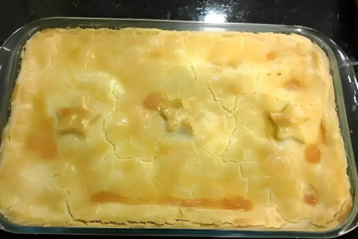 Massa de empada com 4 ingredientes que some na boca deliciosa e perfeita para o lanche