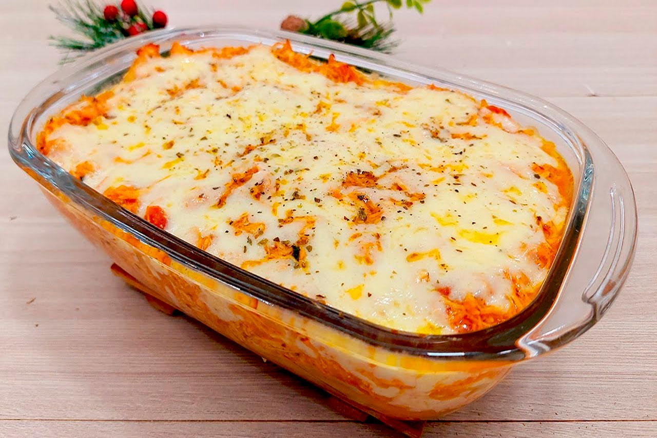 Lasanha de Batata com Frango