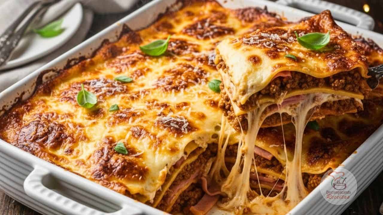 Lasanha de Carne Moída com Queijo e Presunto: O Segredo da Montagem Perfeita