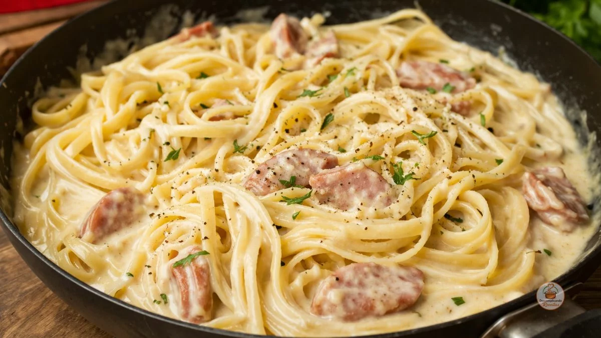 Macarrão Cremoso de 10 Minutos que Derrete na Boca