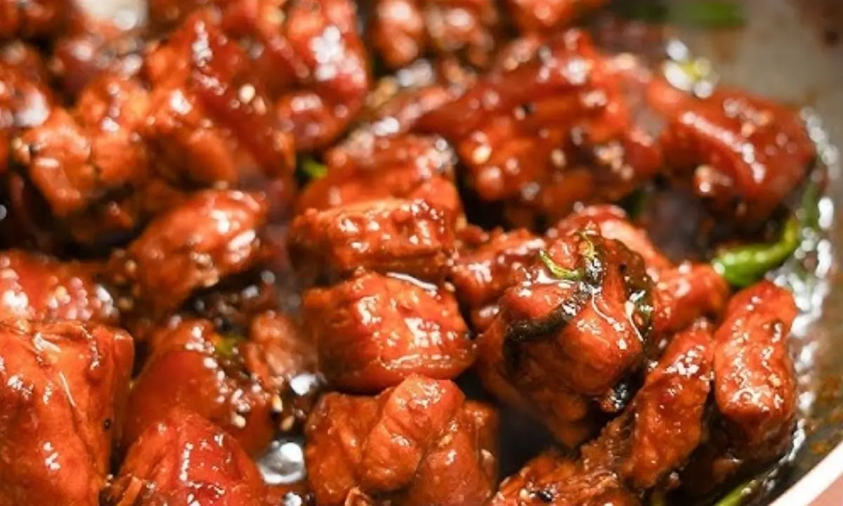 Panceta Oriental ao Molho Agridoce Fácil e Crocante
