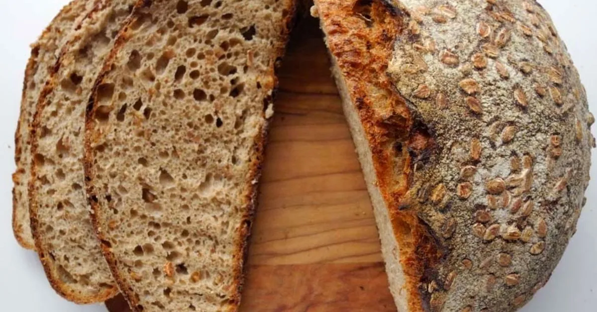 Pão de Fermentação Natural Caseiro: O guia para iniciantes fazerem um pão rústico, crocante e saudável