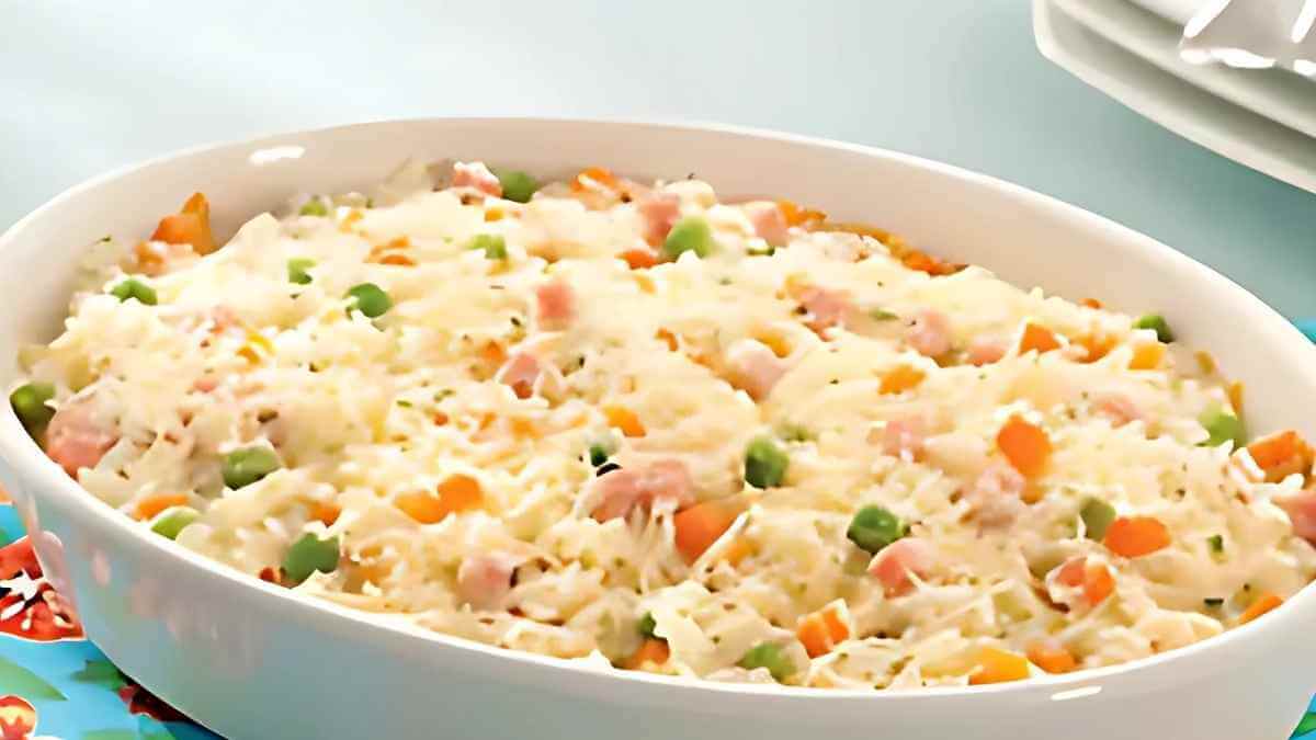 Receita de Arroz de Forno Super-Rápido