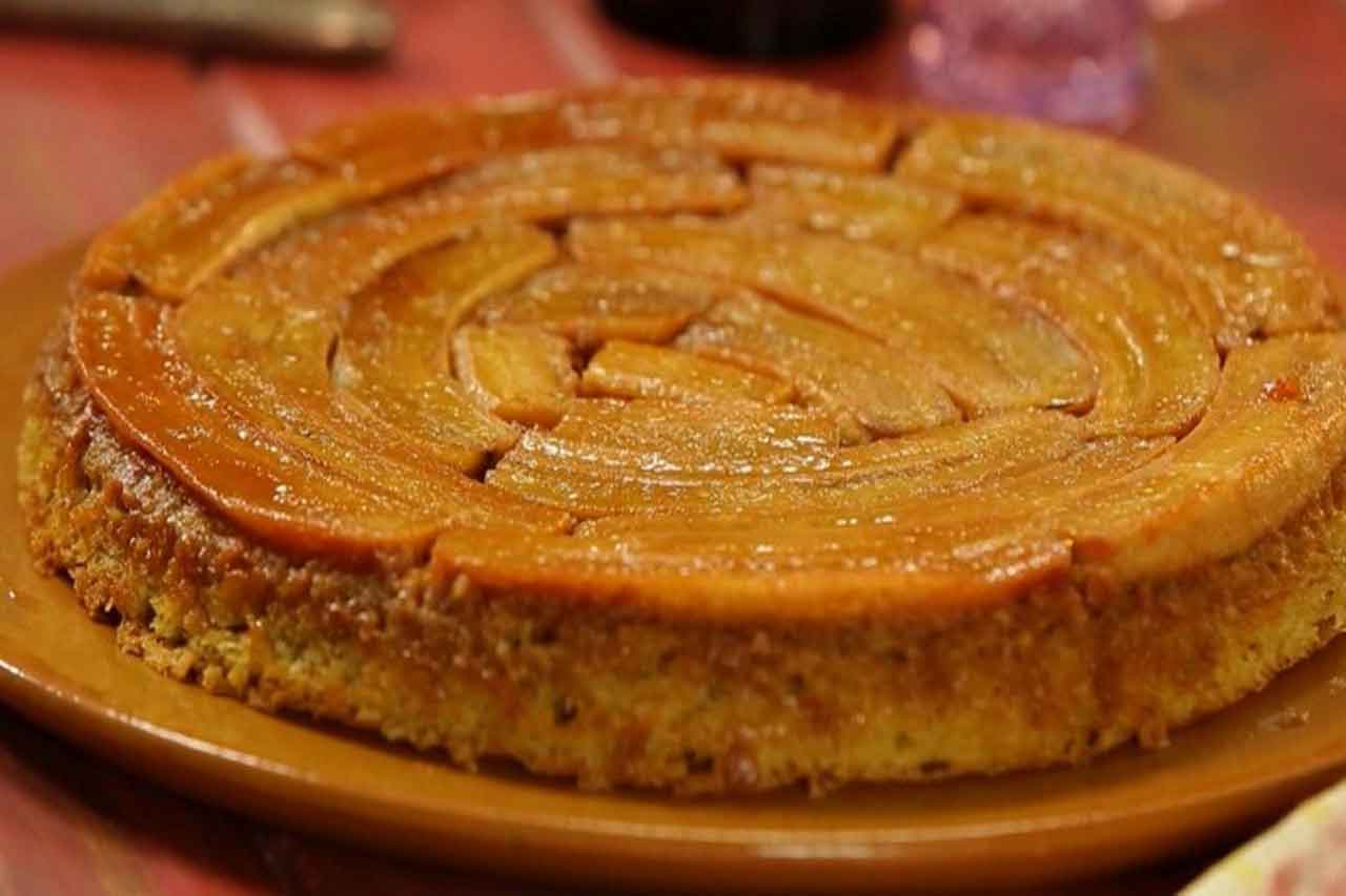 Receita rápida de torta de banana